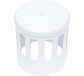 Наконечник алюминиевый ROMMER, RCA, D80, белый, RCA-0080-010004